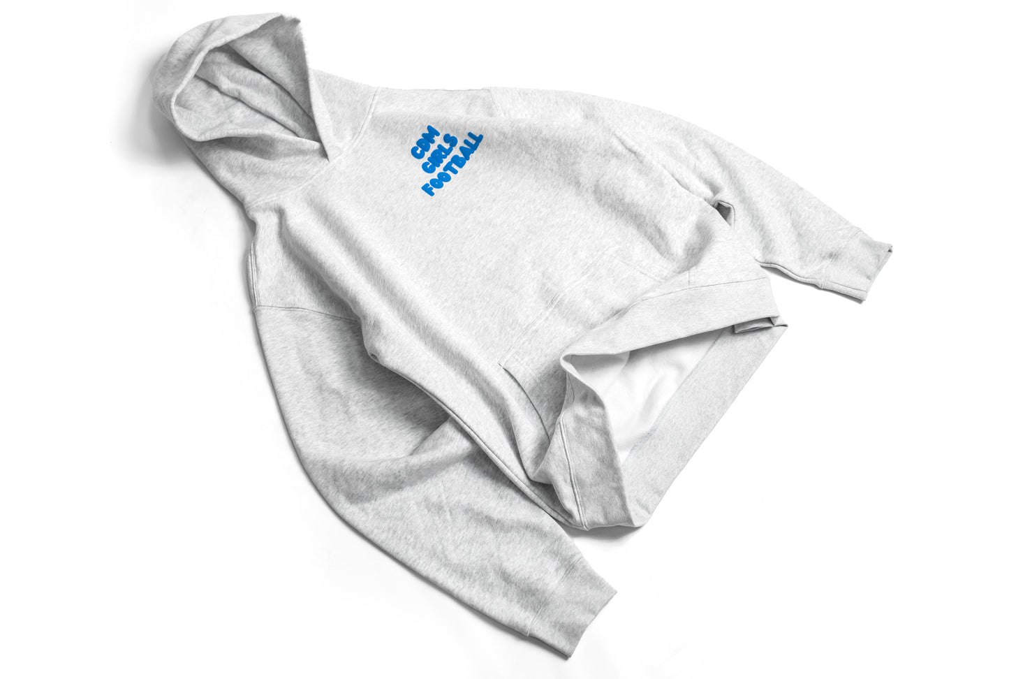 Pacific Power Puff Hoodie - Heather White