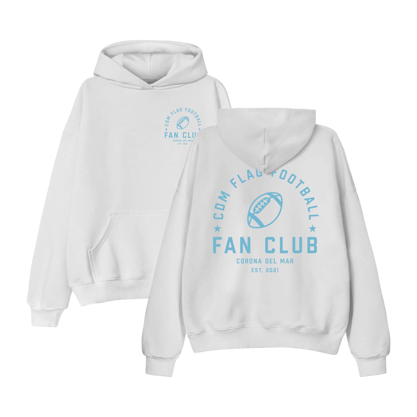 Fan Club Pullover Hoodie - White