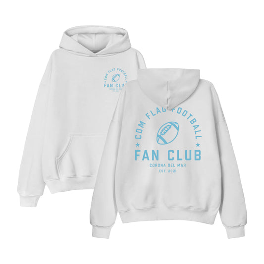 Fan Club Pullover Hoodie - White